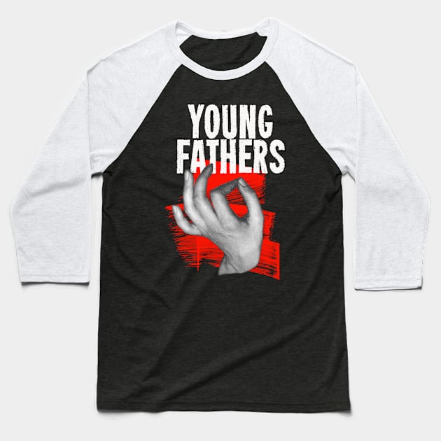 Young Fathers urban hip hop Baseball T-Shirt by couldbeanything